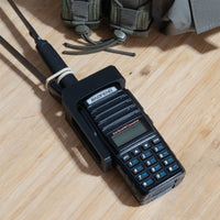 Baofeng UV-82 Exoskeleton on desk